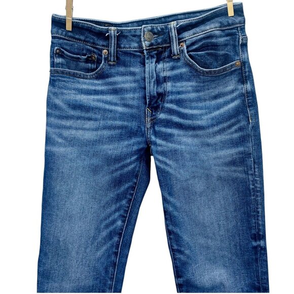 American Eagle Mens AirFlex + Slim Fit Jean Stretch Denim Med Wash 28x30 - Picture 4 of 13